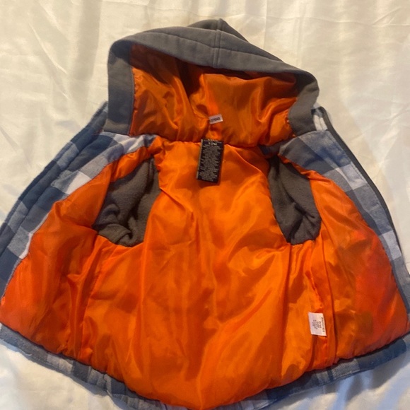 ❤️3/$30❤️US Polo Hooded Vest Sweater Size 12m - Picture 4 of 5